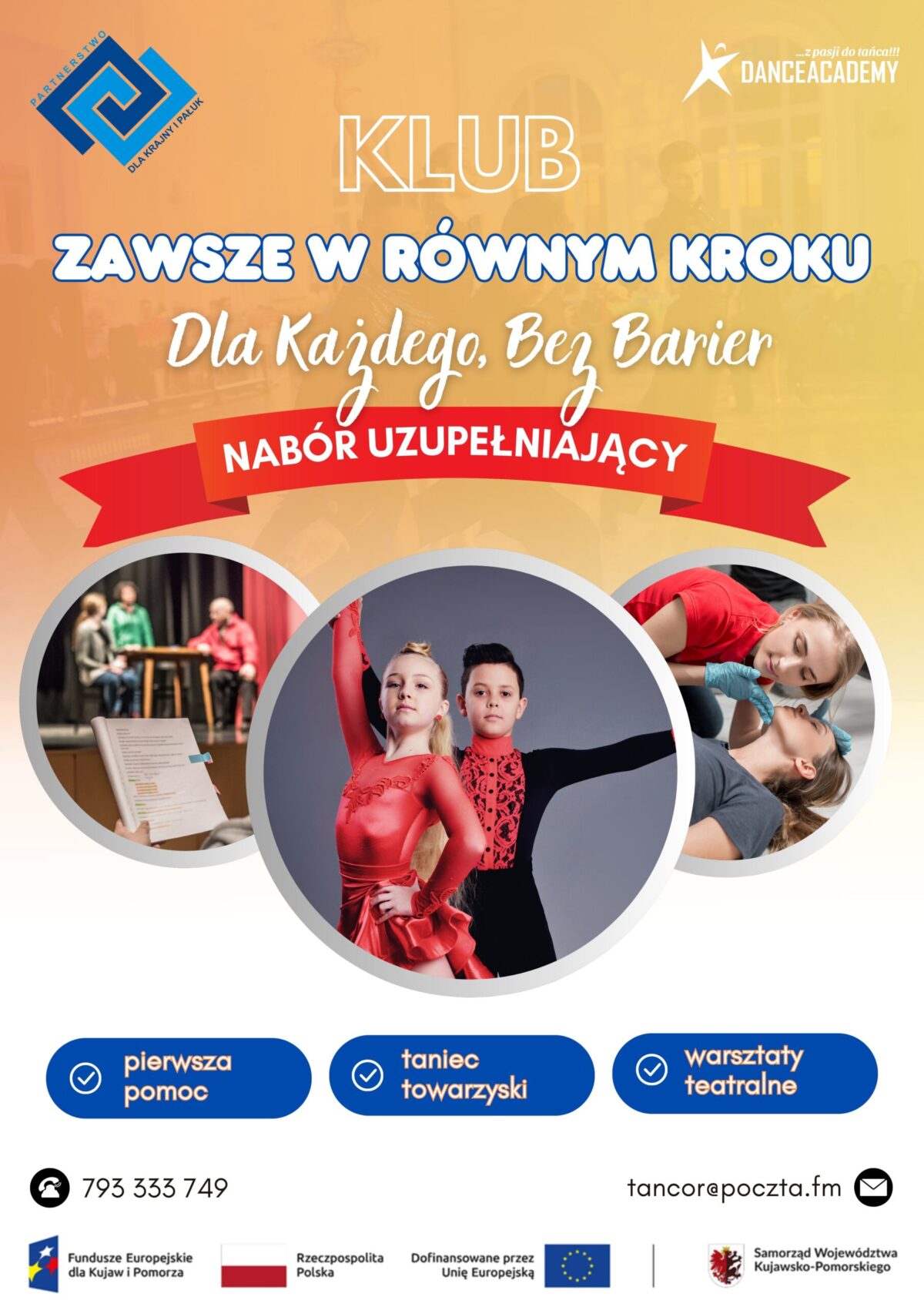 NABÓR UZUPEŁNIAJĄCY – Zawsze w Równym Kroku – Dla Każdego, Bez Barier